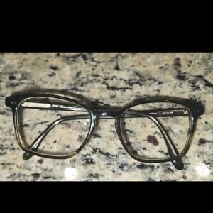 Badgley Mischka Mischka 53 16 Ombre Brown Jade Tortoiseshell Eyeglasses Frames